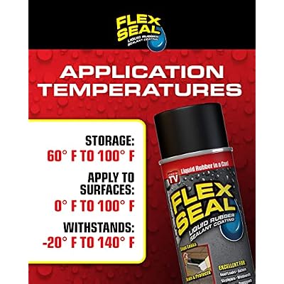 Flex Seal Mini, White, Stop Leaks Instantly, Waterproof Rubber Spray On Sealant Coating, Travel Size, Perfect for Gutters, Wood, RV, Campers, Roof Repair, Skylights, Windows, and More