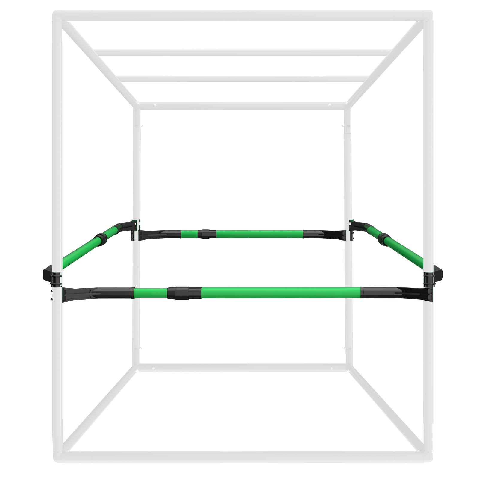 VIVOSUN High-CFM Stützstangen-Set für Growzelt, Heavy-Duty Querstreben, 60–90 cm verstellbar, hohe Tragkraft für 60×60, 70×70, 80×80 und 90×90 cm Zelte, 4er-Set