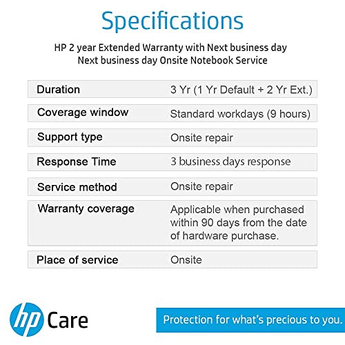 Image of 2 Year Extended Warranty Plan By HP for Desktop
