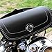 Indian Motorcycle Genuine Leather Handlebar Bag, for Specific Models, Black, with Mounting Hardware - Part 2879577-01