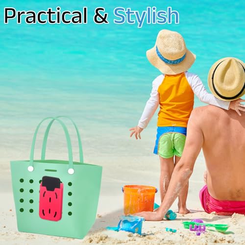 Organiseur de sac de plage uxcell noir support horizontal et vertical - 5