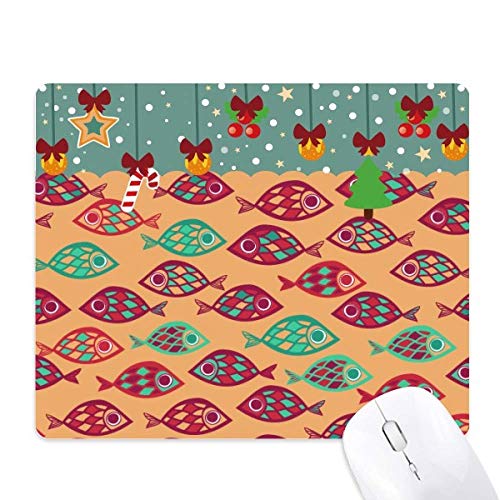Tapis de souris de Noël pour bureau en caoutchouc : sublimez votre espace informatique hivernal