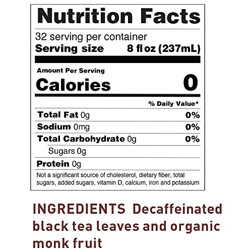 The Republic Of Tea 0742676164463 Keto-Friendly Sweet Iced Decaf Black Tea thumb #4