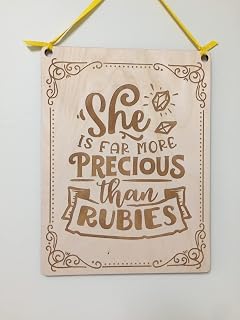 She Is Far More Precious Than Rubies