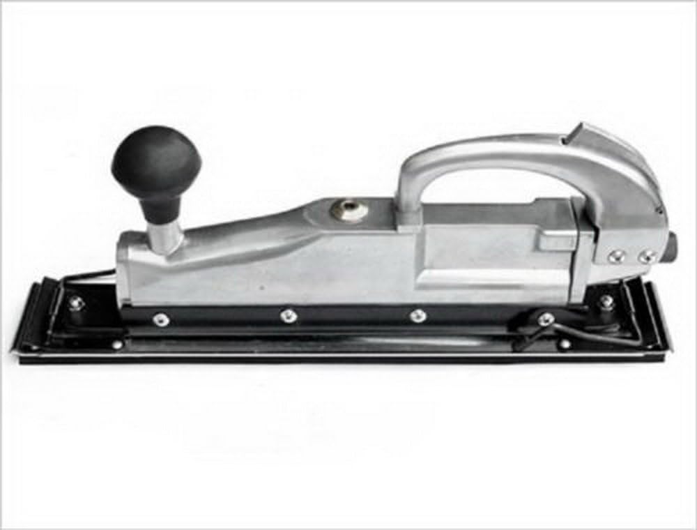 Straight Line Air Sander Auto Body Shop Tool Pneumatic Dual Piston Paint Remover Palm Rand Action