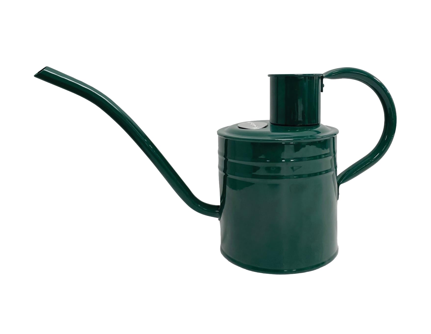 Kent & Stowe Annaffiatoio da 2 l, per interni ed esterni, colore verde foresta, resistente alla ruggine, con manico e beccuccio lungo, attrezzi da giardino classici per tutto l'anno in acciaio