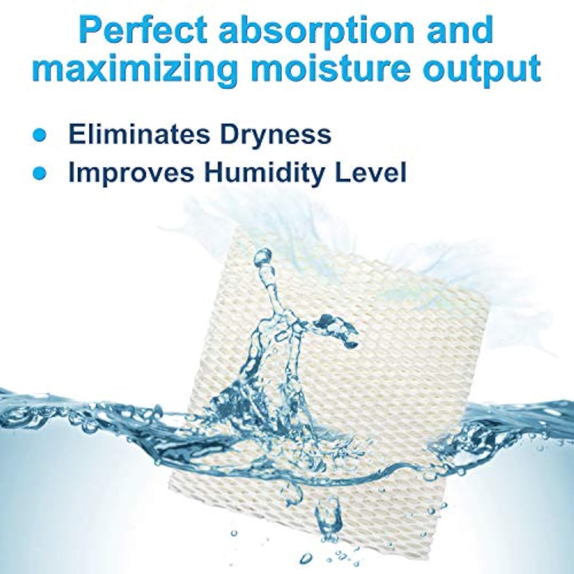2-Pack Humidifier Wick Filter for Duracraft AC-809