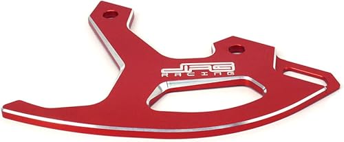 Miniatura 4 de JFG RACING Protector de disco de freno trasero y protector de pinza CNC para CRF250R 2004-2017 CRF250X 2004-2017 CRF450R 2002-2017 CRF450X 2005-2017
