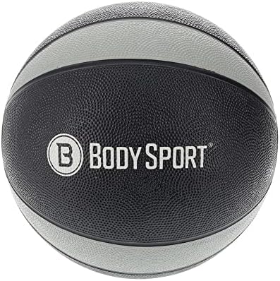 Miniatura 8 de Body Sport Pelota medicinal - Pelota de ejercicio con peso - Equipo de gimnasio en casa - Pelota de entrenamiento de fitness - Entrenamiento de
