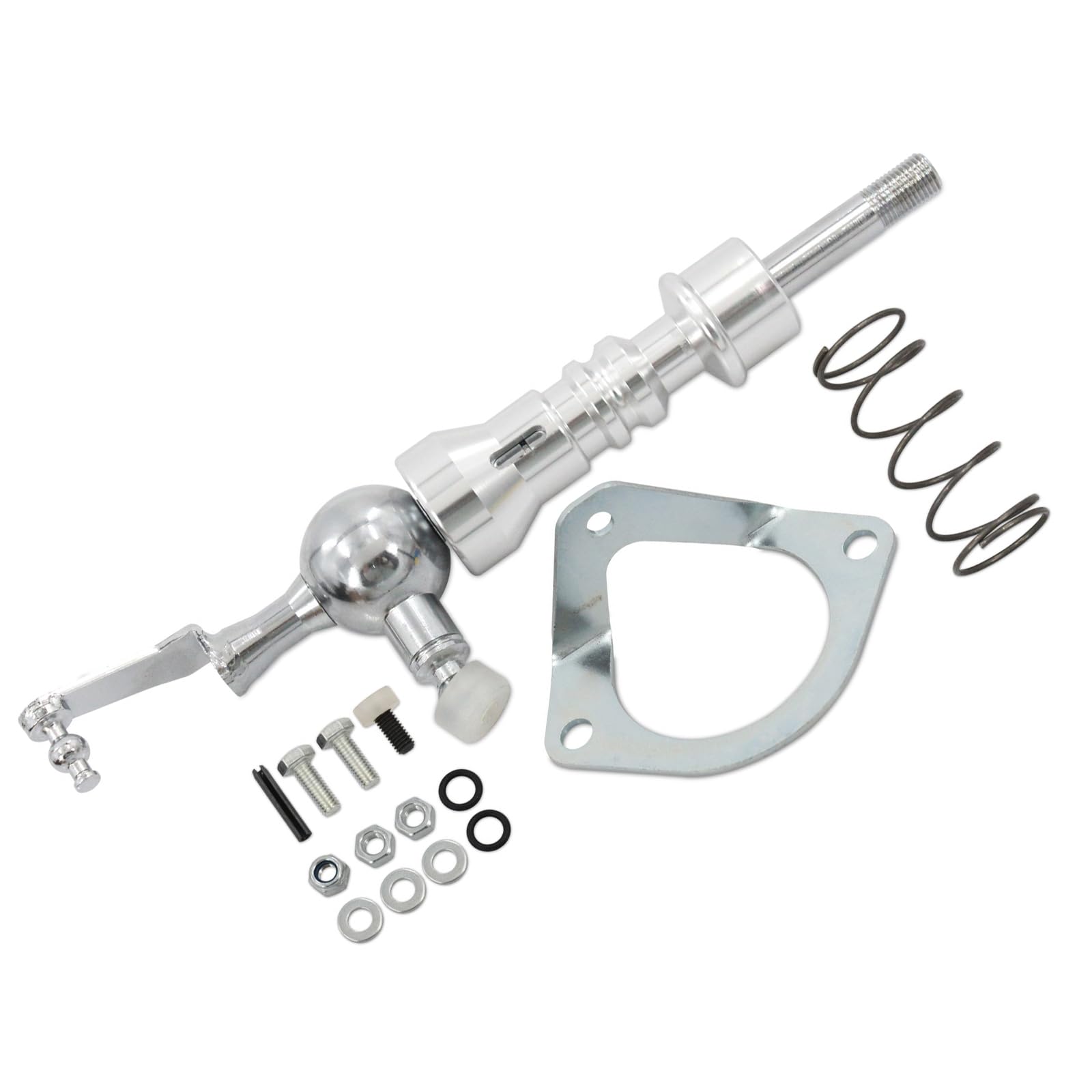 HDOYTXXM Shifter Set Strong Aluminum Short Throw Shifter Enhances Gear Shifts Easy to Use for Vehicle Golf 4/5 Car Gear Regulator Improve