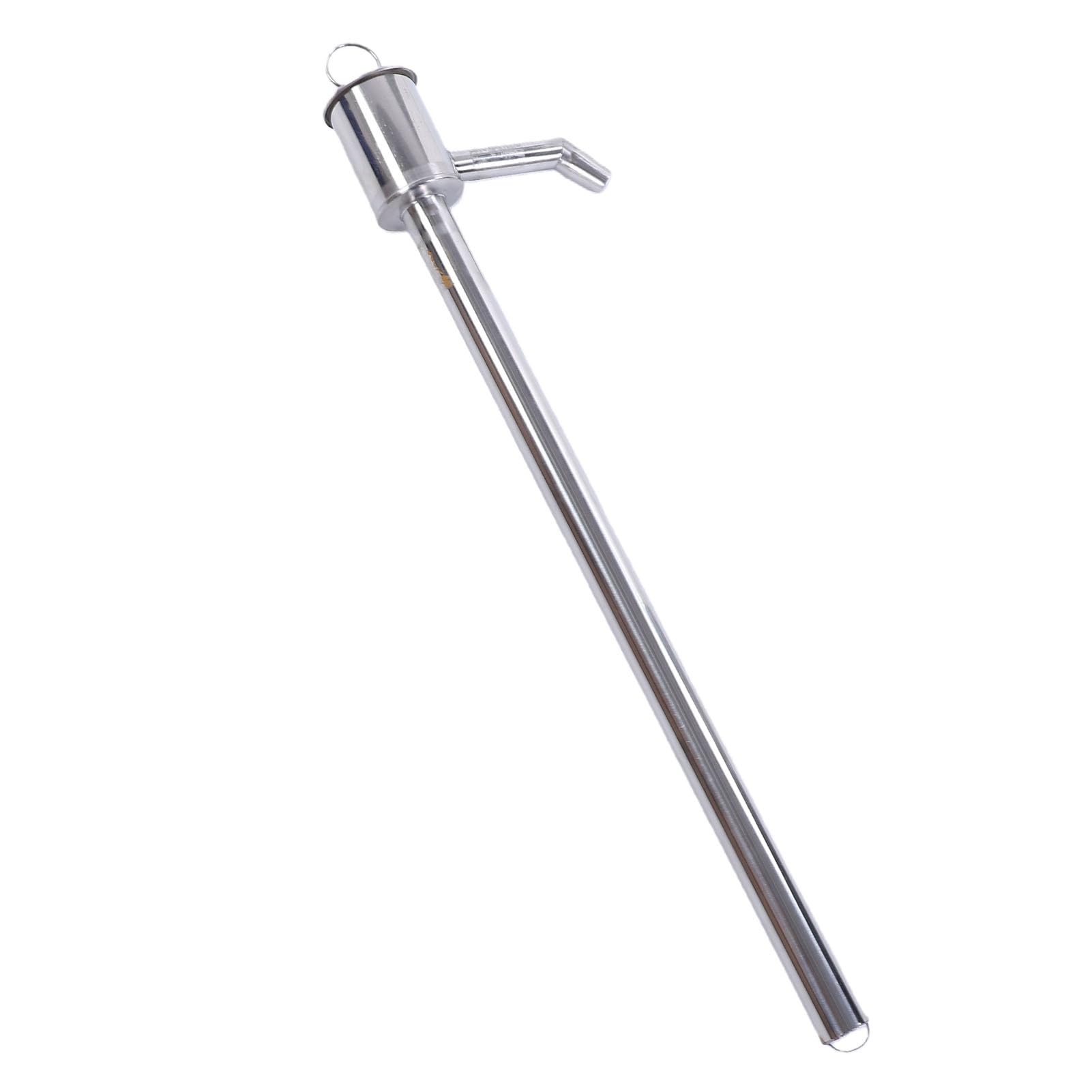 FTVOGUE Bomba de Aceite Manual Bomba de Transferencia Manual de Acero Inoxidable de 70,5 Cm para Cubos de 20 L, 30 L, 40 y Tanques de Vino, Resistente Al óxido, Resistente Al Desgaste para Agua,