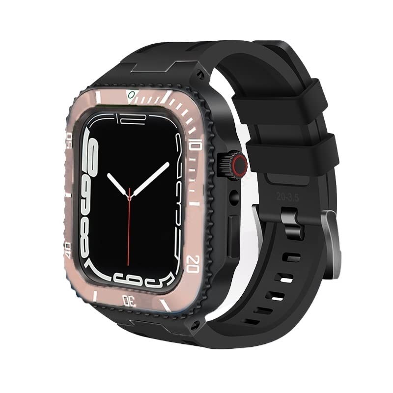 Kit modification Apple Watch pour le bureau et le sport avec cadre métal