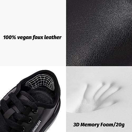 Image of HOBIBEAR Womens Mens Wide Minimalist Barefoot Sneakers Zero Drop Shoes Lightweight Comfortable