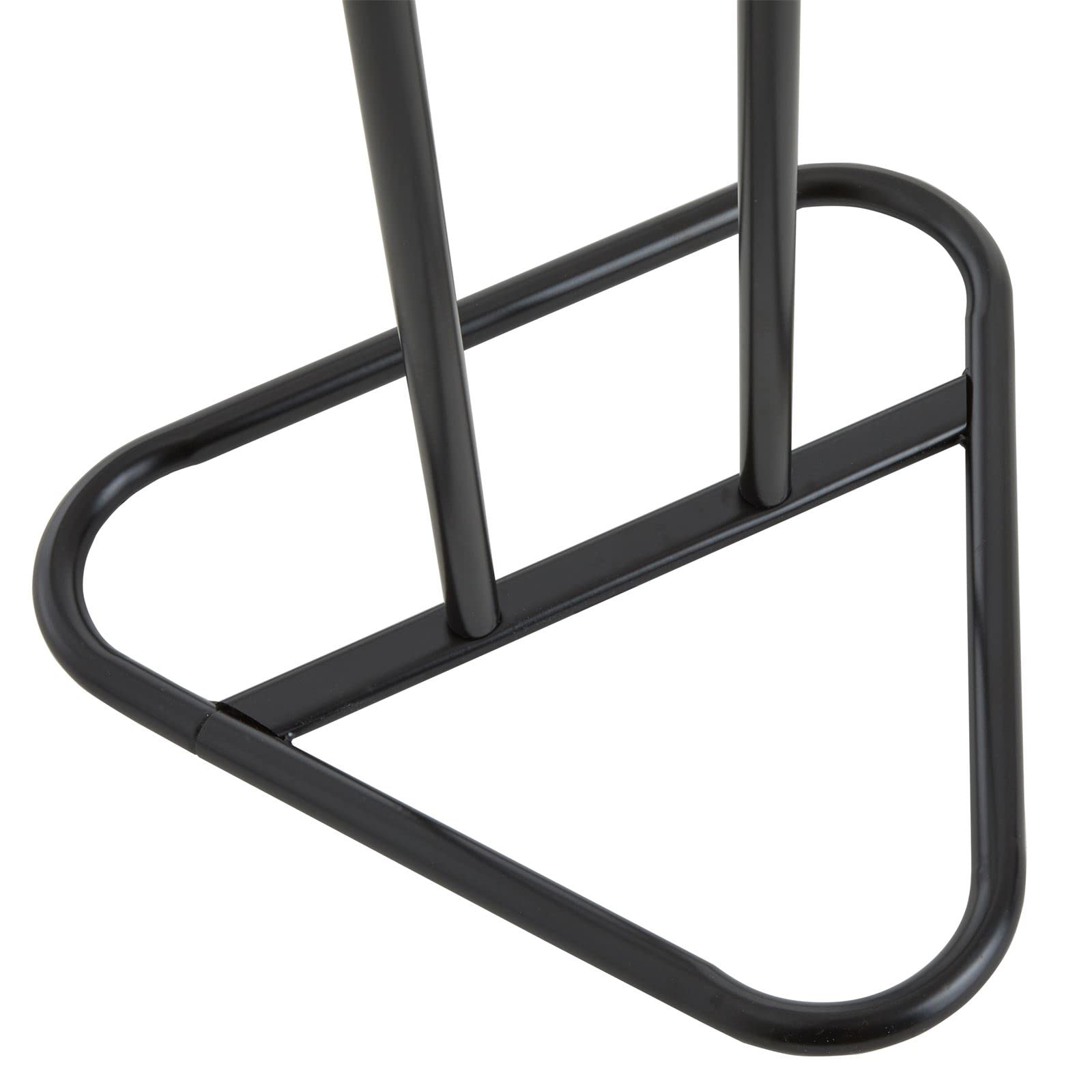 IDIMEX Herrendiener CAMILO, Schwarz - moderner Kleiderständer aus Metall, mit Hosenbügel und Sackohalter, stummer Damen Diener für Schlafzimmer, freistehend