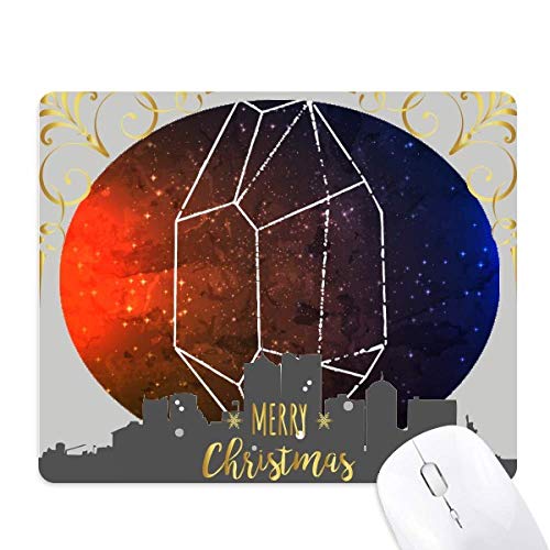 Tapis de souris la nuit de Noël pour illuminer votre espace informatique