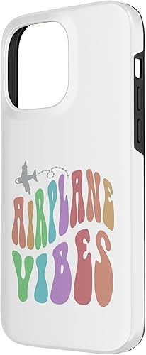 Miniatura 2 de Groovy AIRPLANE VIBES Travel Mode Pilot Crew Retro Vacation Case for iPhone 14 Pro Max