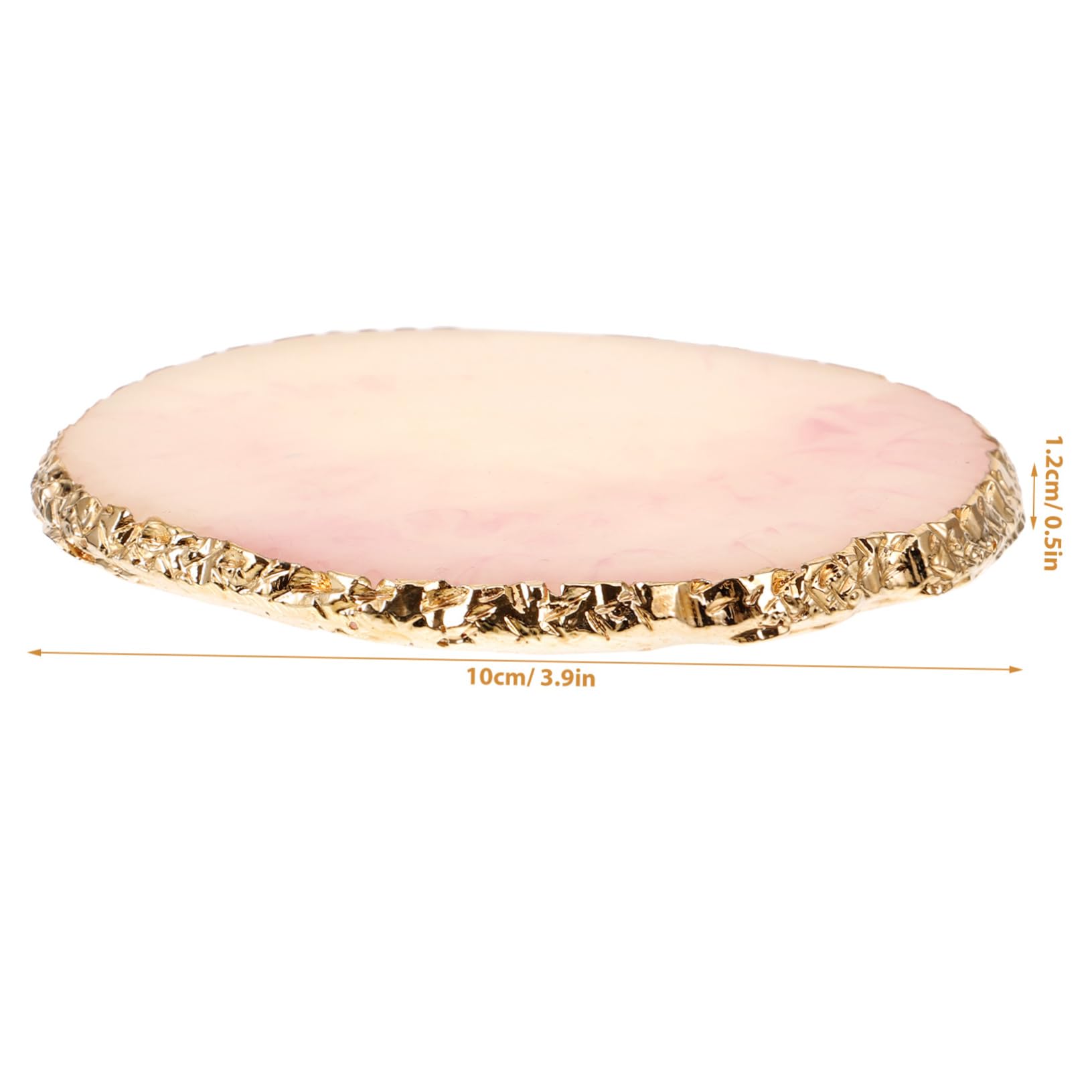 GALPADA 3piezas Organizador De Joyas Diseño De Bandeja De Exhibición Ágata Púrpura Para Collares Pulseras y Anillos Para Decoración Del Hogar y Ocasiones Especiales