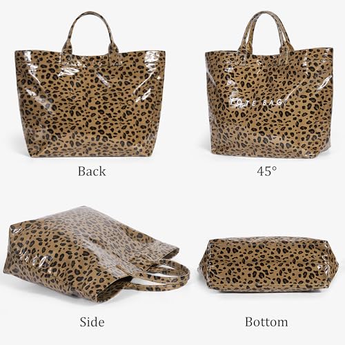 Bolso Tote de PVC para Mujer Lushandy Resistente al Agua miniatura 6