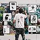 FINGERINSPIRE Banksy Schablonen A4 Größe Ballon Mädchen Schablone Papier Malschablone Schablonen Textilgestaltung Waschbar Kunststoff Stencil Schablonen Für Wand Haus Dekoration 21x30cm
