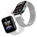 Produktbild YABZOZ Armband Edelstahl Metall Ersatzarmband Kompatibel mit Amazfit GTS 3 / GTS/GTS 2 / GTS 2e/ GTS 2 Mini/GTR 42mm / Bip/Pop/Pop Pro Armband (Silber/Weiß)