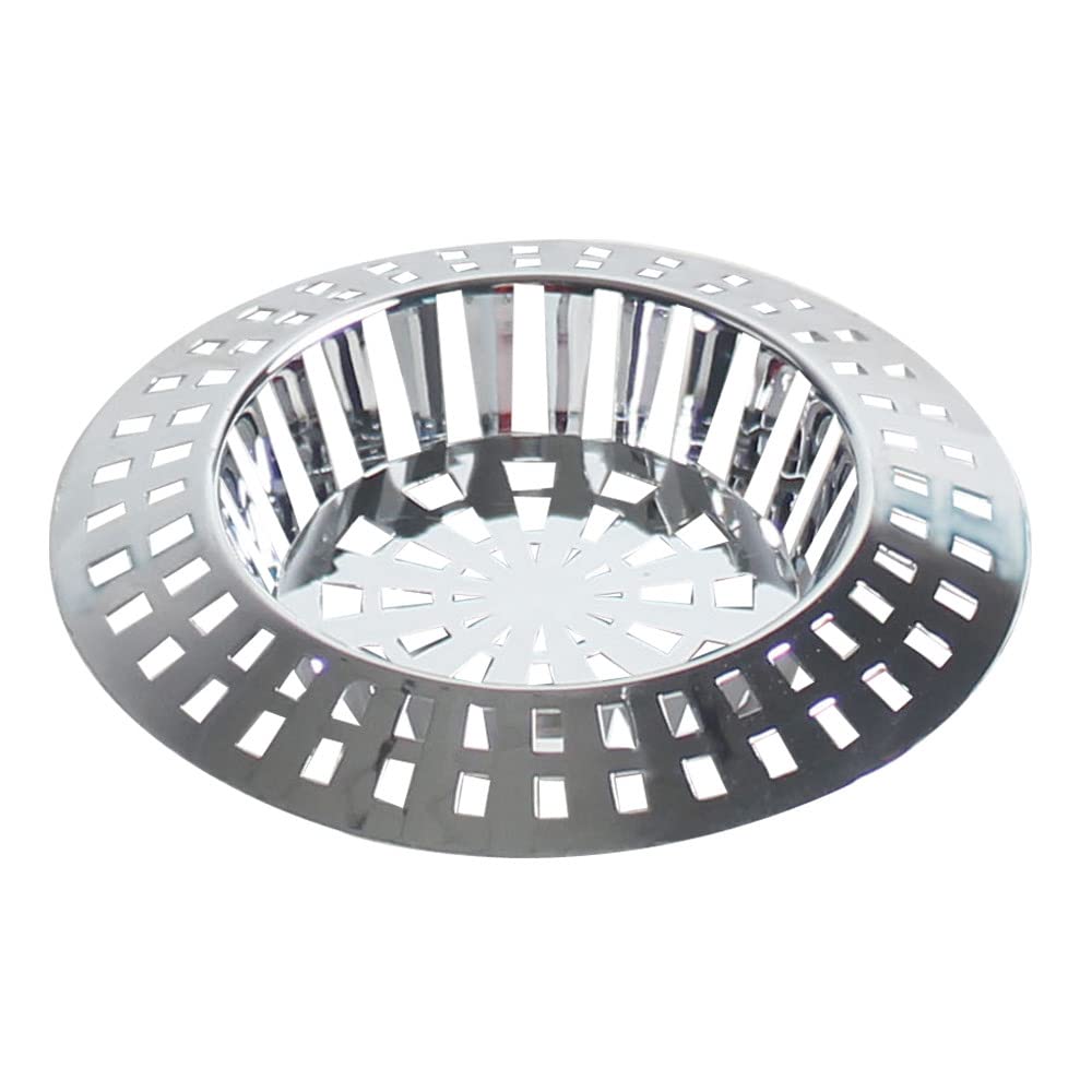 Talea Plastics chrome plated Kitchen Sink Strainer, Kitchen Sink Drain Strainer, Waste Plug For Kitchen/Bathroom Sink, Hole Diameter 70mm