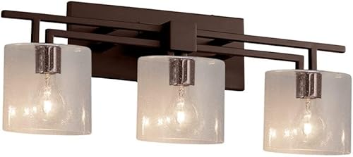Miniatura 4 de Group Lighting FSN-8703-30-FRCR-DBRZ Aero - Barra de baño, bronce oscuro Bronce oscuro,Cromo pulido,Mate negro,https://www.amazon.com/dp/undefined