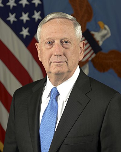 James Mattis, Secretary of Defense, Trump Administration , 8x10 Photo Print