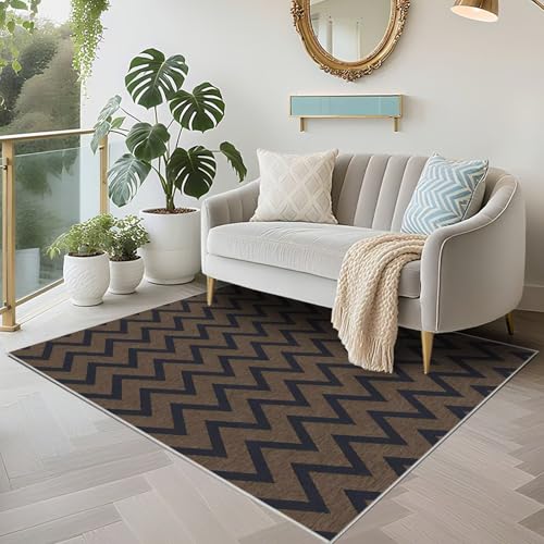 Tapis de salon lavable en machine et résistant 160x230 - 6