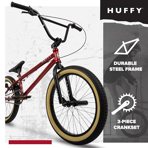 Huffy 20 Inch BMX Bike for Kids, Race & Freestyle Styles,