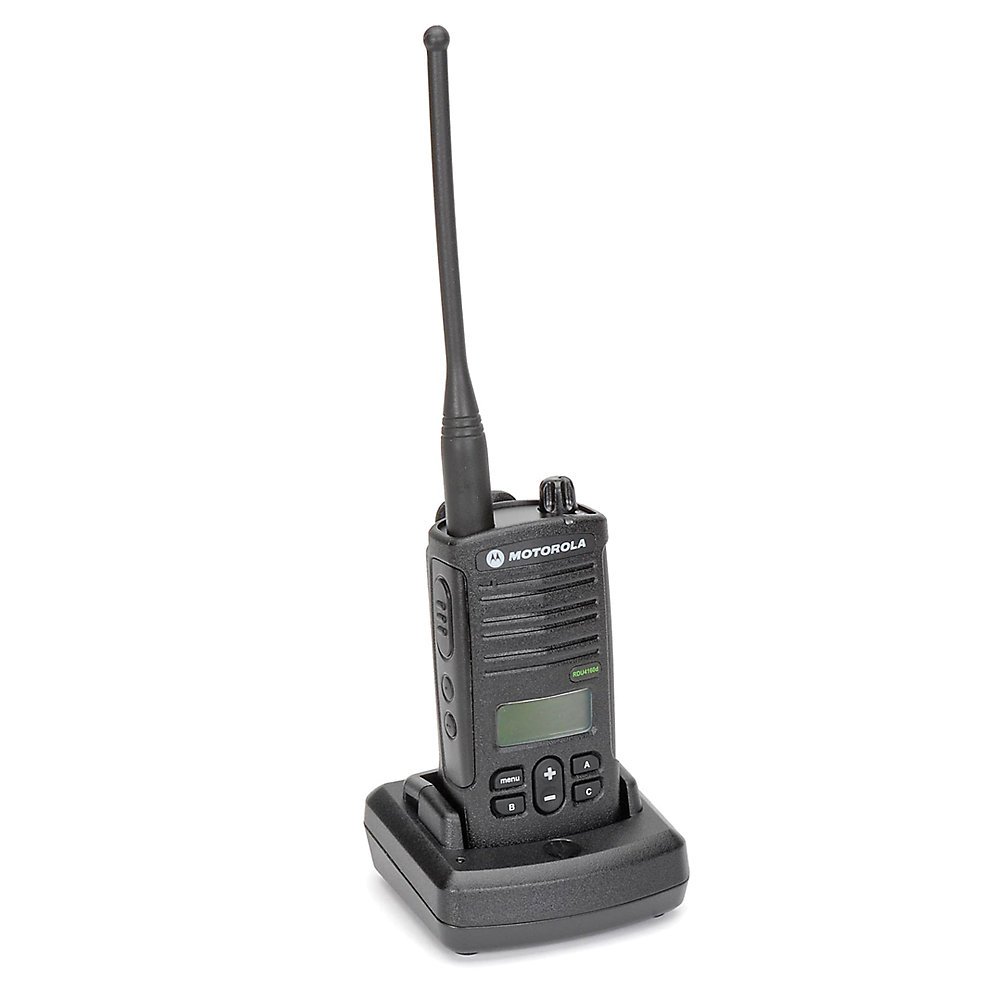 MOTOROLA SOLUTIONS On-Site RDU4160d 16-Channel UHF Water-Resistant Two-Way Business Radio Black