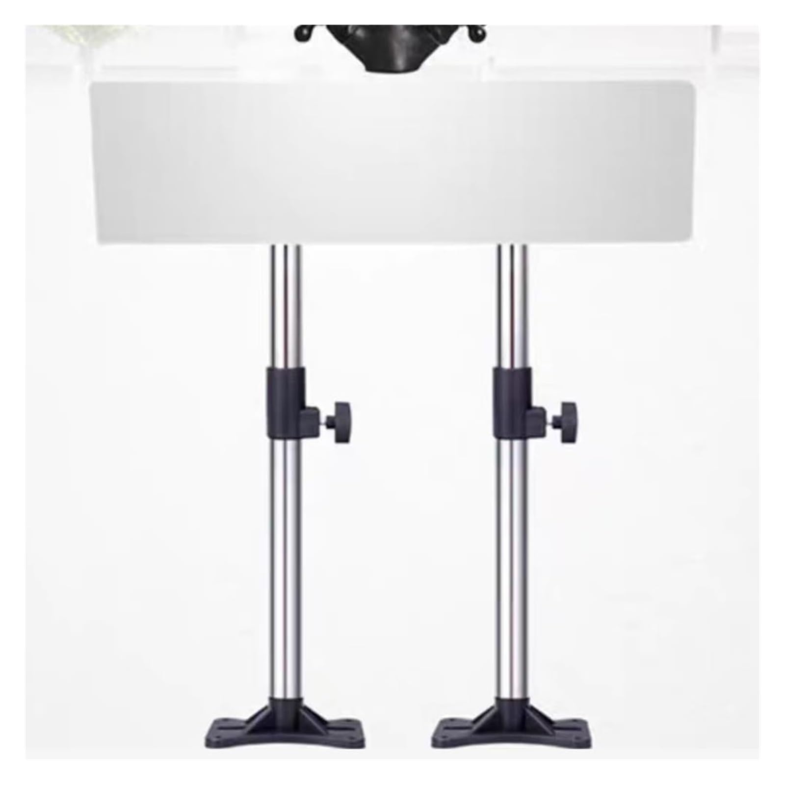 Zxgrfdefa One Color Sink Support Legs, Telescopic Support Brackets For Undermount Basinadjustable Kitchen Sink Legsdrill Free Poles(2*Height 50 80Cm(19.7" 31.5"))