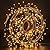 FUNPENY 164FT 500 LED Christmas Indoor Outdoor Decorative String Lights, 8 Modes Waterproof Green Wire LED Fairy Light for Christmas Party Wedding Garden Home Decoration (Warm White)