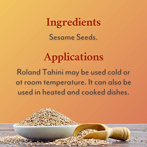 Roland Foods Tahini From Pure Ground Sesame Seed, Specialty Imported Food, 1-Pound Jar #TOP5