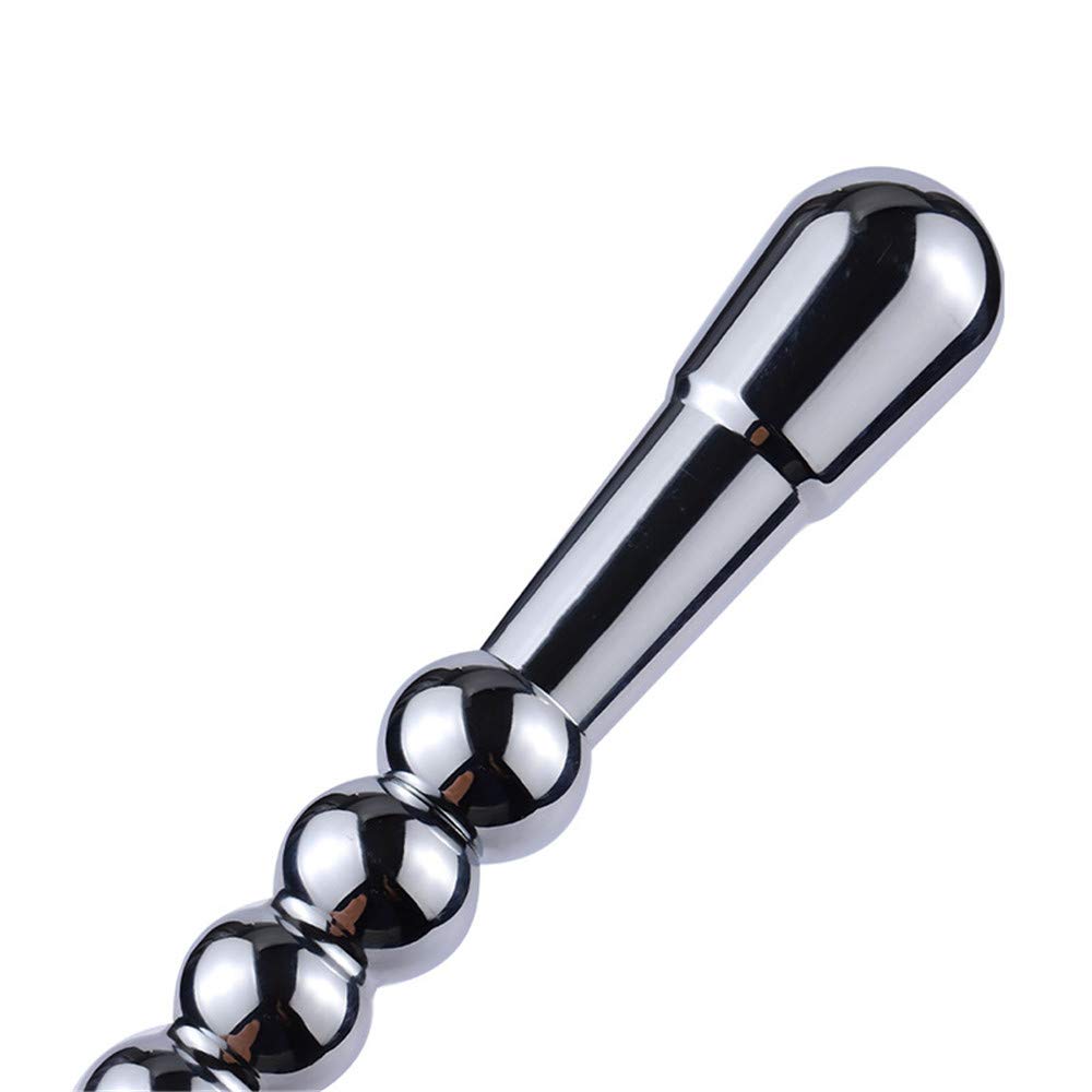 Fouet à Double Usage avec poignée en Perles, Argent
