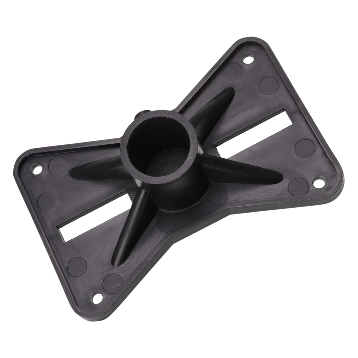 HOMSFOU Plastic Speaker Bracket Base Easy Install Speaker Support Holder for Professional Use