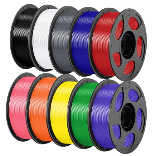ANYCUBIC PETG 3D Printer Filament 1.75mm, 10KG Multicolor Combination