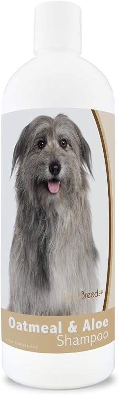 Shampoo de Aveia e Aloe para Cães Healthy Breeds Pyrenean Shepherd, 473 mL