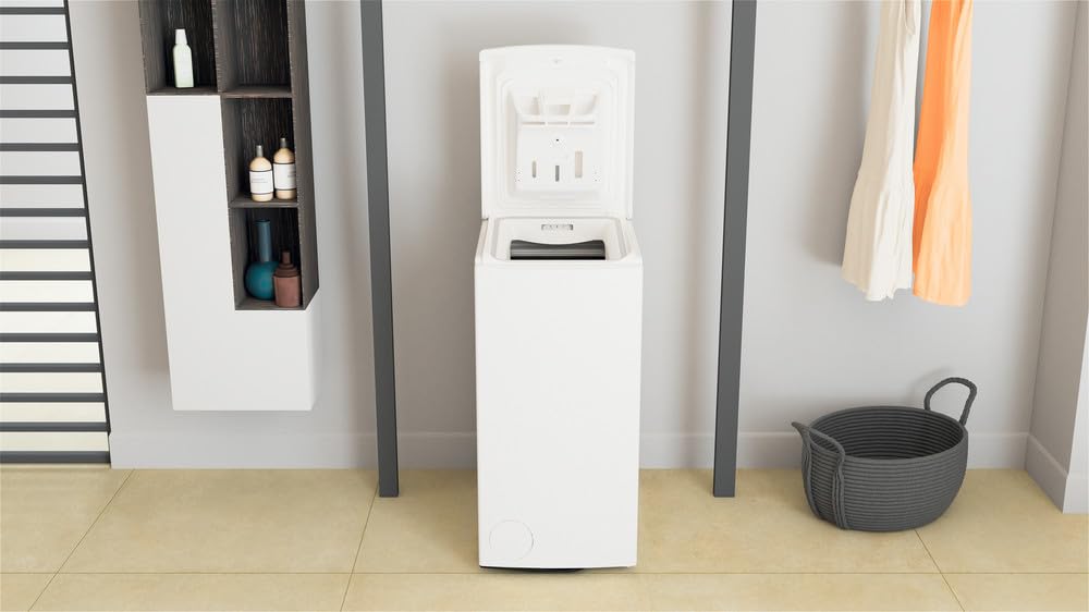 Whirlpool - Lavadora con carga superior TDLR 7231BS SPT, 7 kg, 1200 rpm, Blanco