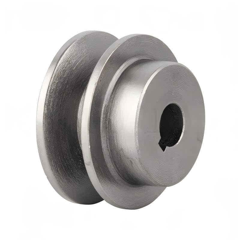Koło pasowe klinowe o średnicy 90 mm, pogrubione koło pasowe z pojedynczym rowkiem, koło żeliwne, akcesoria do elektronarzędzi, otwór 14-30 mm (25 mm)