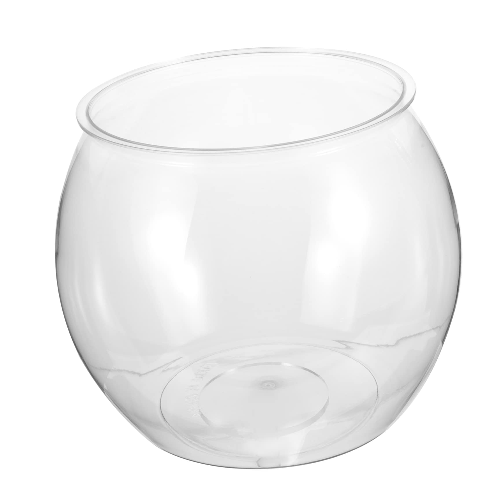 Pecera Transparente Tanque De Micropaisaje Jat De Florero Cuenco De Cristal Tanque De Peces Betta Pecera Irrompible Tazón De Frutas Peceras Comedor Cóctel El Plastico