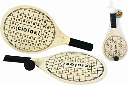 Due Esse s.r.l. Dos due11834, paletas Madera Perforados Unisex  Adulto, Multicolor, Talla única