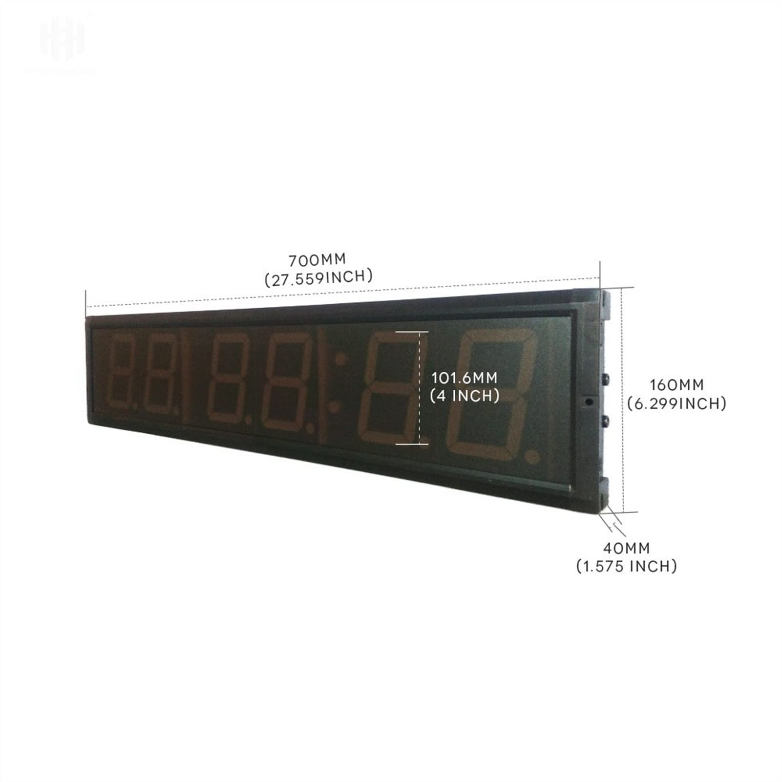 Freight Free 4 '' 6Digits GUIDATO Timer di allenamento del conto alla rovescia for il garage Home Gym Crossfit Training Emom. Timer di fitness Tabata.