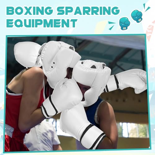Image of Arrowbash Boxing Headgear and Gloves Set for Kids 6oz Boxing Gloves and Wrestling Headgear Sparring Equipment for Boxing Kickboxing Muay Thai BJJ Karate Training