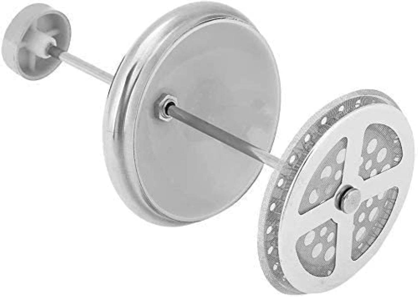 Cafetera de prensa, prensa de café, cafetera, cafetera, cafetera y tetera, prensa de café de vidrio de borosilicato espesado, libre de óxido y apto for lavavajillas, vaso de café for té, café, viajes,