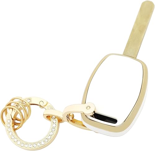 Miniatura 6 de Funda de llavero para Honda con llavero de TPU suave para llave de coche para Honda AccordCivicCR-VFitOdysseyPilotCR-Z, Blanco