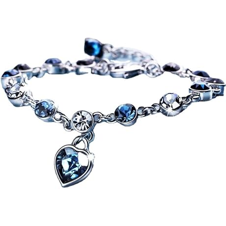 Ocean Heart Charm Bracelet for Teen Girls: A Dazzling Accessory Under $5