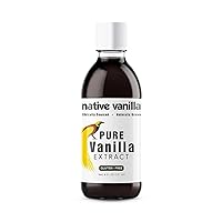 Vista 7 de Native Vanilla - Extracto de vainilla puro – 4 onzas líquidas – Hecho de vainillas de vainilla premium para chefs y cocina casera, hornear y hacer
