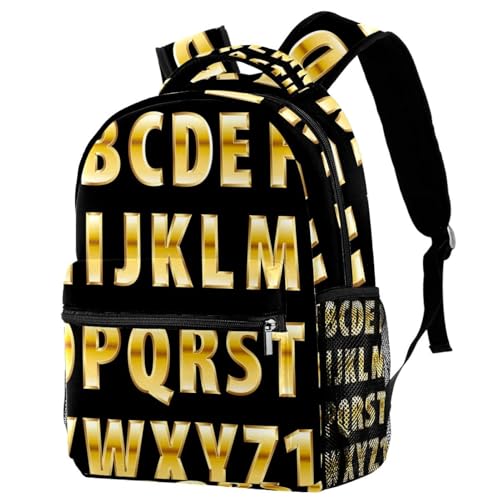 Sac de voyage décontracté alphabet multicolore pour exprimer votre liberté