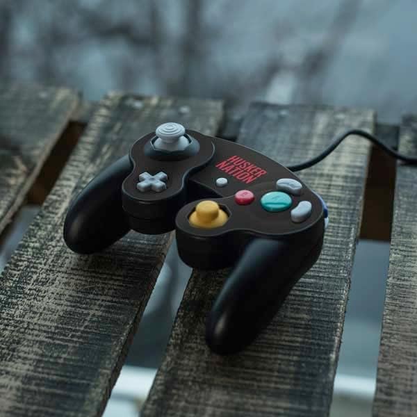 Skinit Decal Gaming Skin Compatible with Nintendo Gamecube Controller - Officially Licensed College Husker Nation Design