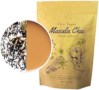 Organic Chai Tea by Mana Organics – A Masala Chai Tea Made with Whole Masala Spice: Cinnamon, Cardamom, Cloves, Pepper, Staranise and Ginger. An Authentic Indian Chai Tea Recipe.